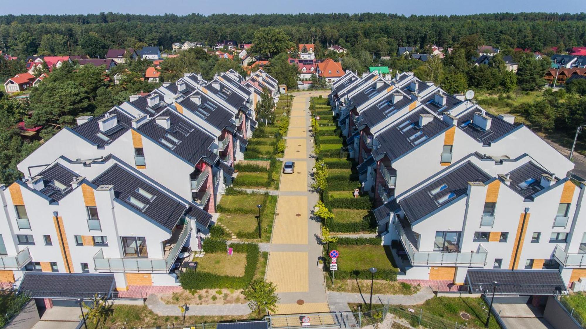 Apartament Lubie Blekit Jantar Exteriör bild